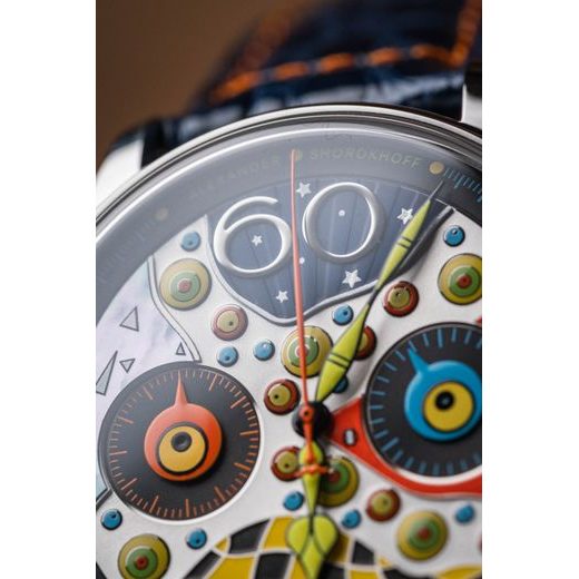 ALEXANDER SHOROKHOFF CRAZY EYES CHRONO AS.LCD-CRS03-A - AVANTGARDE - BRANDS