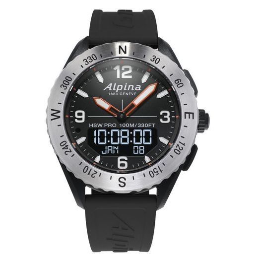 ALPINA ALPINERX HOROLOGICAL SMARTWATCH AL-283LBBO5SAQ6 - ALPINA - BRANDS