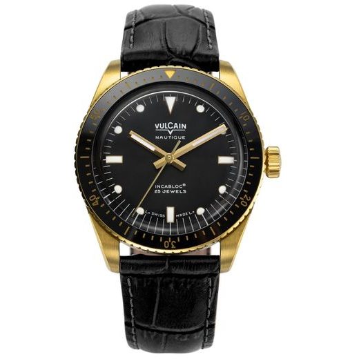VULCAIN SKINDIVER NAUTIQUE GOLD / BLACK - SKINDIVER NAUTIQUE - ZNAČKY