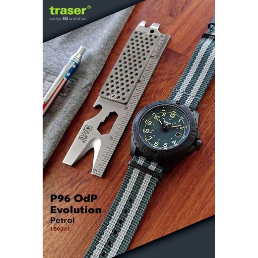 TRASER P96 OUTDOOR PIONEER EVOLUTION PETROL NATO - SPORT - ZNAČKY