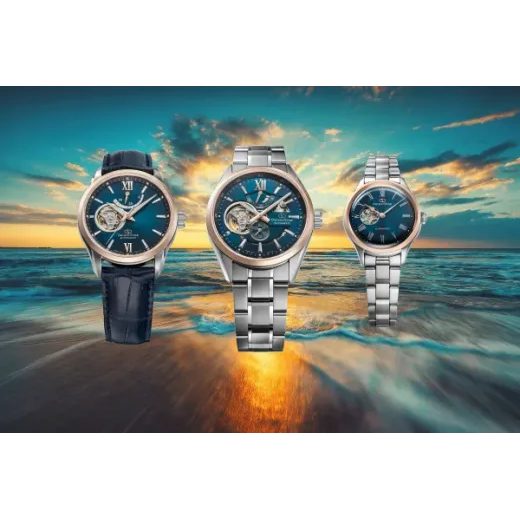 ORIENT STAR CLASSIC SEMI SKELETON RE-ND0017L SEASIDE AT DAWN LIMITED EDITION - CLASSIC - BRANDS