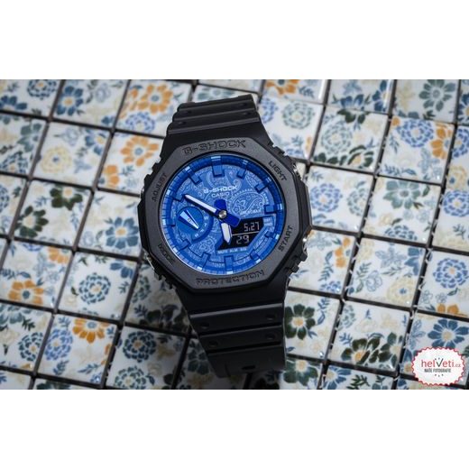 CASIO G-SHOCK GA-2100BP-1AER BLUE PAISLEY SERIES - CASIO - ZNAČKY