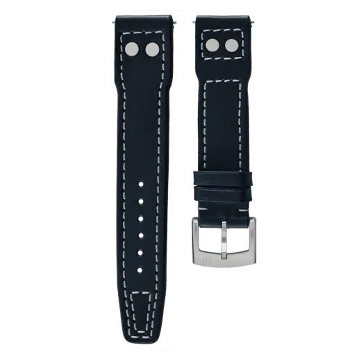 KOŽENÝ ŘEMÍNEK BIATEC PILOT | MODRÝ - 20 MM - STRAPS - ACCESSORIES