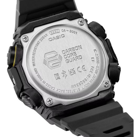 CASIO G-SHOCK GA-B001CY-1AER CAUTION YELLOW - G-SHOCK - BRANDS