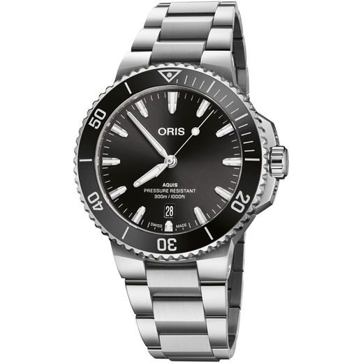 ORIS AQUIS DATE 41,5 MM 01 733 7787 4154-07 8 22 04PEB - AQUIS - ZNAČKY
