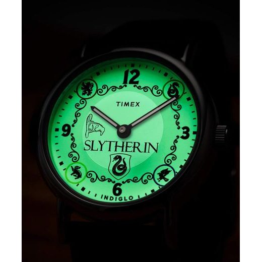 TIMEX WEEKENDER HARRY POTTER SLYTHERIN HOUSE TW2Y76400QY - TIMEX - ZNAČKY