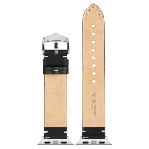 ŘEMÍNEK HIRSCH RANGER PRO APPLE WATCH - ČERNÝ - ŘEMÍNKY - OSTATNÍ