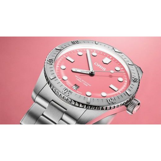 ORIS DIVERS SIXTY-FIVE COTTON CANDY 01 733 7771 4058-07 8 19 18 - DIVERS - BRANDS