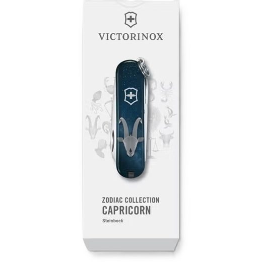 VICTORINOX CLASSIC SD ZODIAC EXCLUSIVE EDITION CAPRICORN KNIFE 0.6223.2CAP - POCKET KNIVES - ACCESSORIES