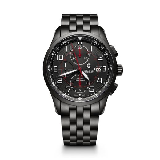 VICTORINOX AIRBOSS MECHANICAL CHRONOGRAPH BLACK EDITION 241741 - VICTORINOX - ZNAČKY