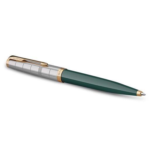 KULIČKOVÉ PERO PARKER 51 PREMIUM FOREST GREEN GT 1502/6269076 - BALLPOINT PENS - ACCESSORIES