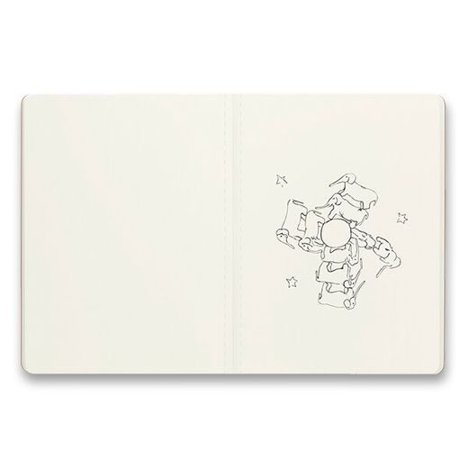 SADA ZÁPISNÍK A SEŠIT MOLESKINE LE PETIT PRINCE ELEPHANT - LINKOVANÝ - L, ČISTÝ - XL 1331/1717249 - DIÁŘE A ZÁPISNÍKY - OSTATNÍ