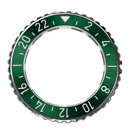 BEZEL FORMEX REEF GREEN GMT CERAMIC LUMINOUS HOURSCALE BEZ.2200.001 - BEZELS - BRANDS