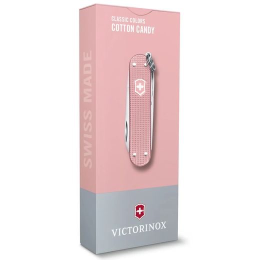 NŮŽ VICTORINOX CLASSIC SD ALOX COLORS COTTON CANDY - KAPESNÍ NOŽE - OSTATNÍ