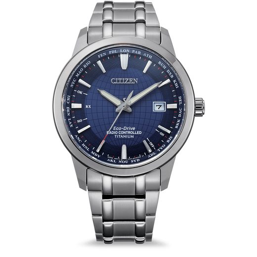 CITIZEN ELEGANT WORLDTIME RADIO CONTROLLED TITANIUM CB0190-84L - ELEGANT - BRANDS