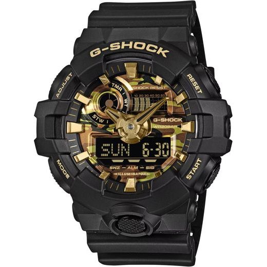 CASIO G-SHOCK GA-700CF-1AER CAMO AND GOLD - G-SHOCK - MĂRCI