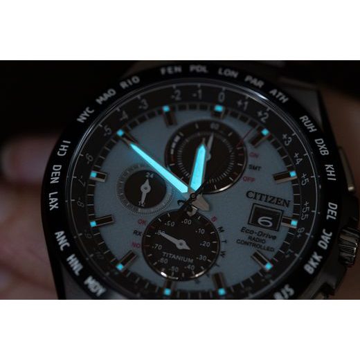 CITIZEN WORLDTIME RADIO CONTROLLED SUPER TITANIUM AT8238-84M - SUPER TITANIUM - MĂRCI