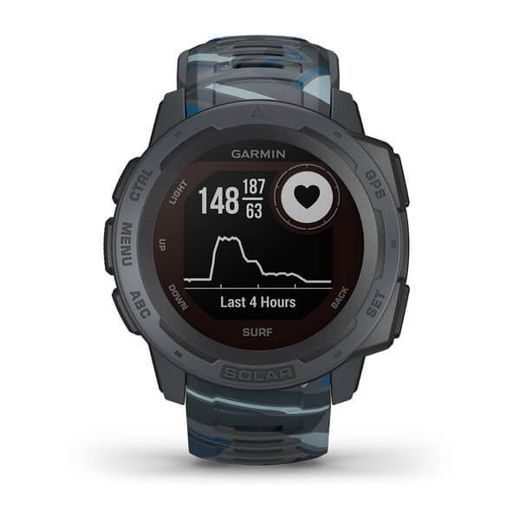 GARMIN INSTINCT SOLAR SURF GRAY OPTIC 010-02293-07 - GARMIN - ZNAČKY