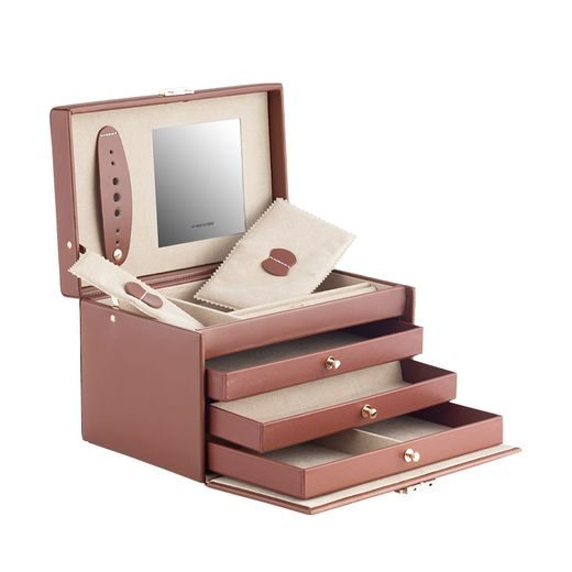 JEWELLERY BOX FRIEDRICH LEDERWAREN CORDOBA 26217-3 - JEWELLERY BOXES - ACCESSORIES