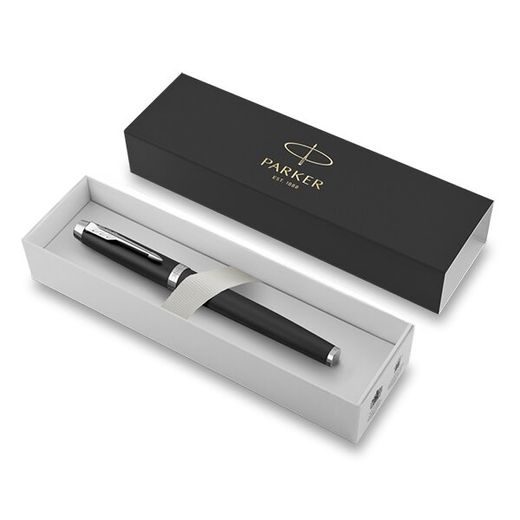 PLNICÍ PERO PARKER IM ESSENTIAL BLACK CT 1502/314363 - FOUNTAIN PENS - ACCESSORIES