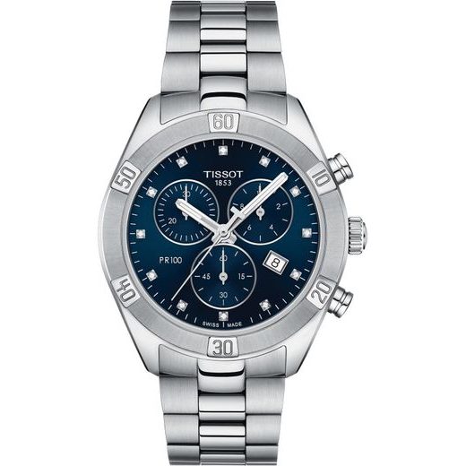 TISSOT PR 100 SPORT CHIC CHRONOGRAPH T101.917.11.046.00 - PR 100 - BRANDS