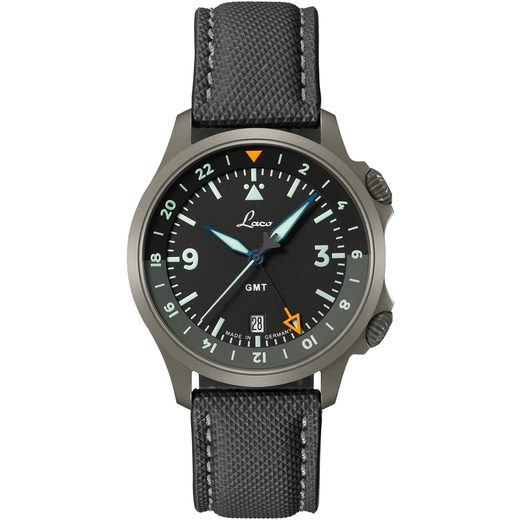 LACO FLIEGER FRANKFURT 40 GMT SCHWARZ - PILOT SPECIAL MODELS - ZNAČKY