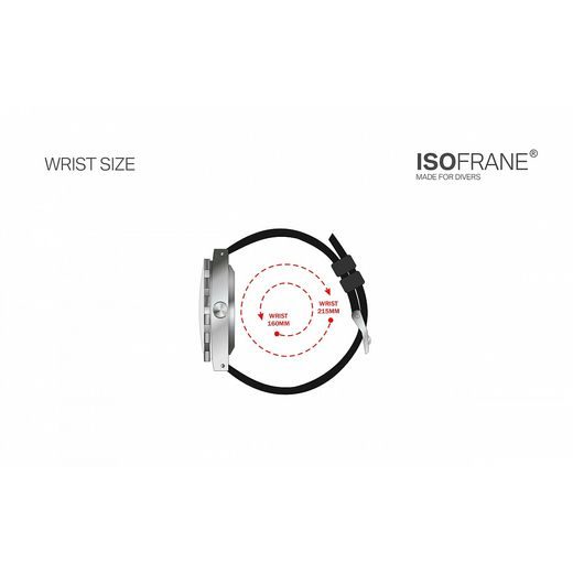 ISOFRANE® STRAP - LIGHT GREY - STRAPS - ACCESSORIES