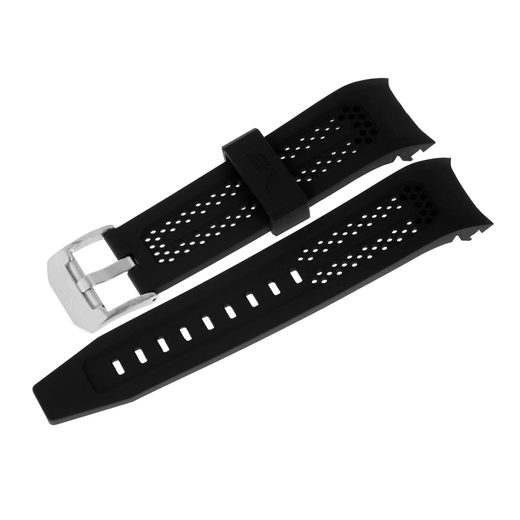 SILIKONOVÝ ŘEMÍNEK VOSTOK EUROPE PRO ATOMIC AGE - ČERNÝ/LESKLÁ SPONA - ŘEMÍNKY - OSTATNÍ