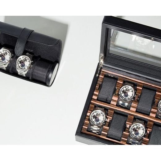 WATCH ROLL WOLF ROADSTER 477856 - WATCH BOXES - ACCESSORIES