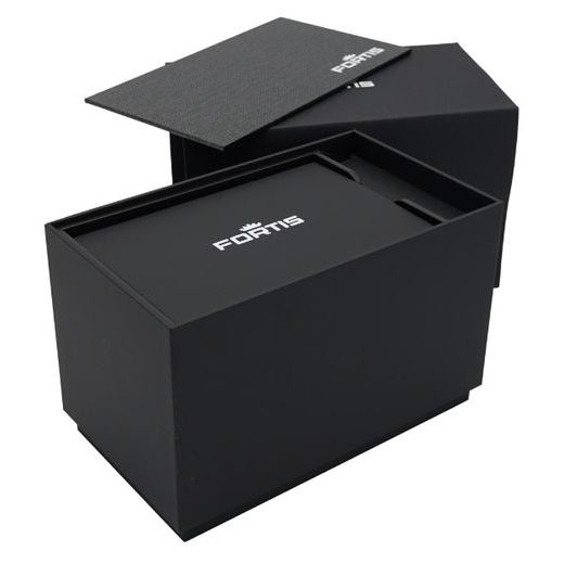 FORTIS MARINEMASTER M-44 BLACK RESIN GOLD COSC LIMITED EDITION F8120015 - MARINEMASTER - ZNAČKY