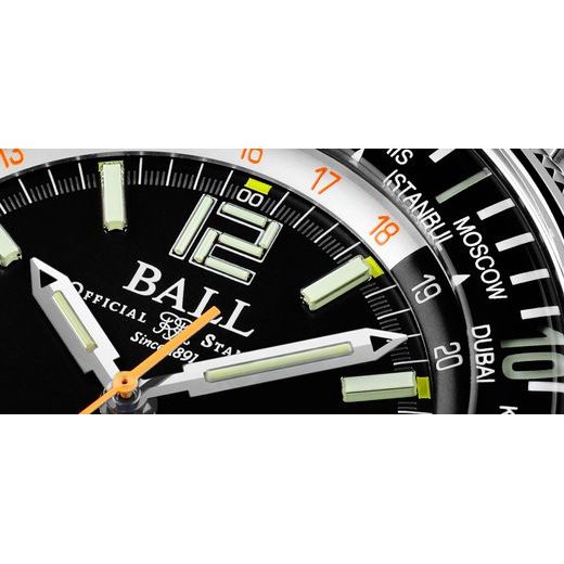 BALL ENGINEER MASTER II DIVER WORLDTIME LIMITED EDITION COSC DG2232A-PC-BK - ENGINEER MASTER II - BRANDS