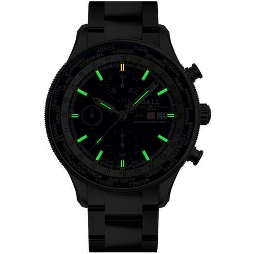 BALL ENGINEER II NAVIGATOR WORLD TIME CHRONOGRAPH CM3388D-S-BE - ENGINEER II - BRANDS