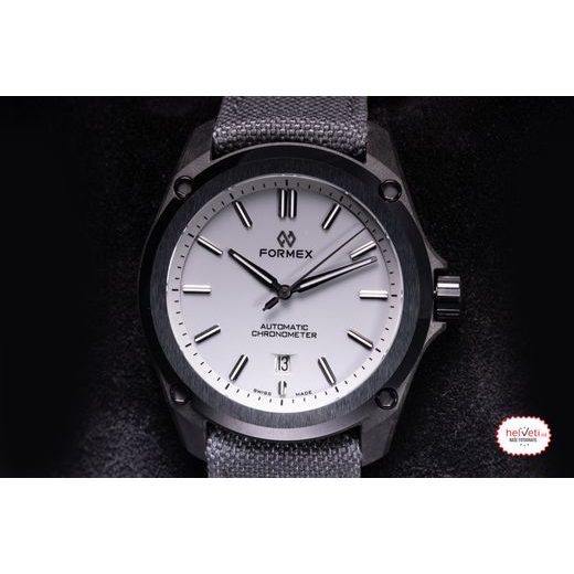 FORMEX ESSENCE LEGGERA FORTYTHREE AUTOMATIC CHRONOMETER COOL GREY GREY NYLON - ESSENCE LEGGERA - BRANDS