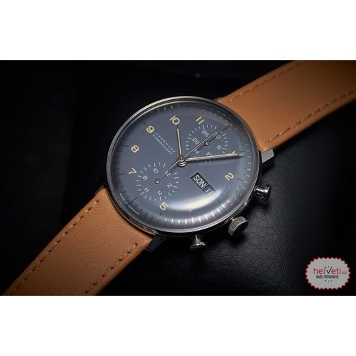 JUNGHANS MAX BILL CHRONOSCOPE DE 27/4501.02 - MAX BILL CHRONOSCOPE - ZNAČKY