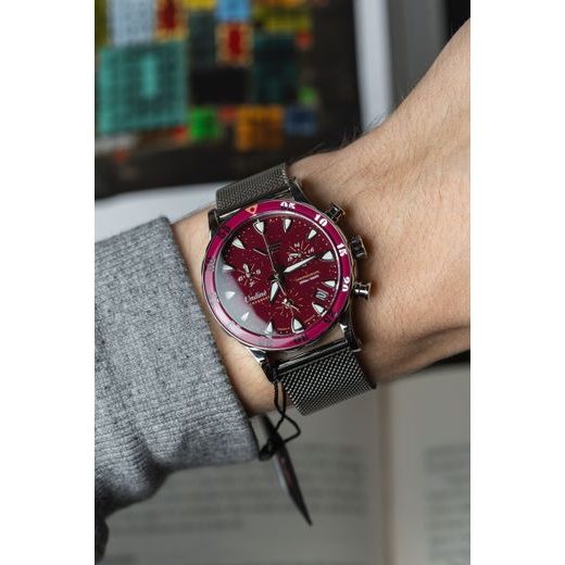 VOSTOK EUROPE UNDINE CRANBERRY VK68-515A774B - UNDINÉ - BRANDS