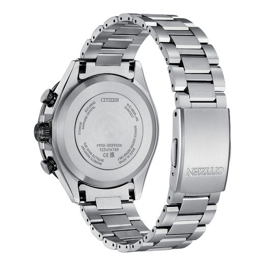 CITIZEN ATTESA SATELLITE WAVE GPS UNITE WITH BLUE LIMITED EDITION CC4075-50L - SUPER TITANIUM - ZNAČKY