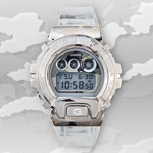 CASIO G-SHOCK GM-6900SCM-1ER SKELETON CAMOUFLAGE SERIES - G-SHOCK - ZNAČKY