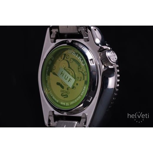 SEIKO 5 SPORTS SRPL33K1 X HUF LIMITED EDITION - SEIKO 5 SPORTS 2019 - MĂRCI