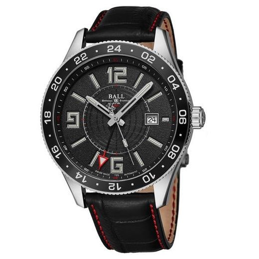 BALL ENGINEER MASTER II PILOT GMT GM3090C-LLAJ-BK - BALL - ZNAČKY