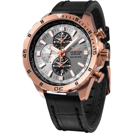 VOSTOK EUROPE ALMAZ MULTIFUNCIONAL LINE YM26-320B653 - ALMAZ SPACE STATION - ZNAČKY