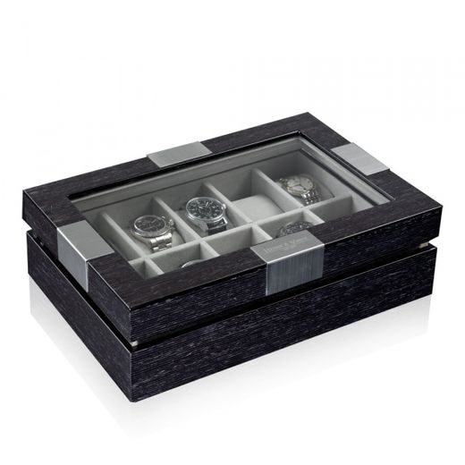 WATCH BOX HEISSE & SÖHNE EXECUTIVE 10 QUERCUS 70019-03 - WATCH BOXES - ACCESSORIES