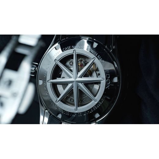 EDOX GRAND OCEAN POWER RESERVE 94500-3CA-NIN - GRAND OCEAN - BRANDS