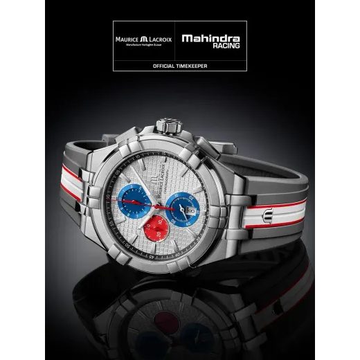 MAURICE LACROIX AIKON CHRONOGRAPH SPECIAL EDITION MAHINDRA RACING AI1018-TT031-130-2 - AIKON - ZNAČKY