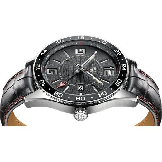 BALL ENGINEER MASTER II PILOT GMT GM3090C-LLAJ-BK - BALL - ZNAČKY