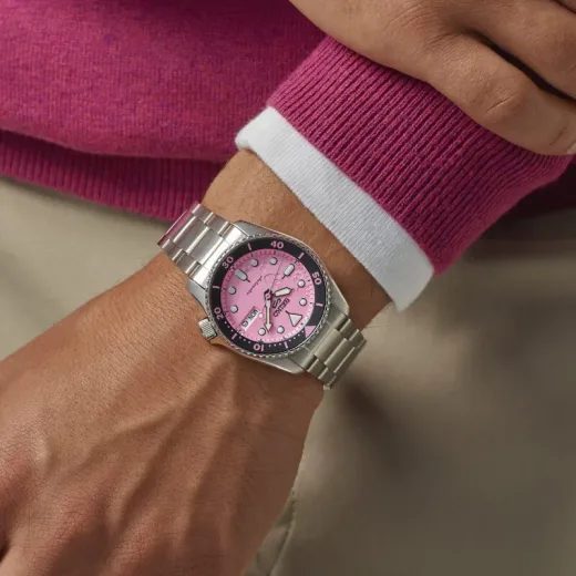 SEIKO 5 SPORTS SRPM07K1 PINK PANTHER LIMITED EDITION - SEIKO 5 SPORTS 2019 - ZNAČKY