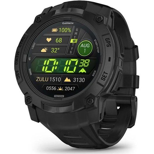 GARMIN INSTINCT® 3 – 50 MM, AMOLED, TACTICAL EDITION BLACK S ŘEMÍNKEM BLACK 010-03020-50 - INSTINCT 3 - BRANDS
