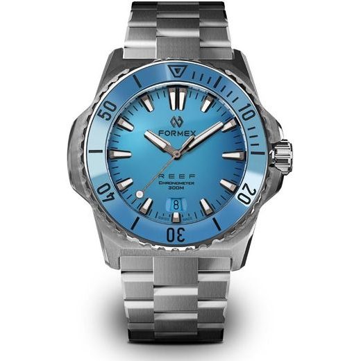 FORMEX REEF 39,5 AUTOMATIC CHRONOMETER BAHAMA BLUE 2201.1.6367.100 - REEF - MĂRCI