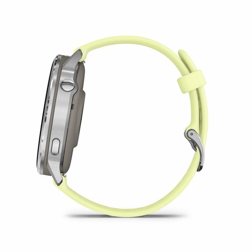 GARMIN VENU® 4 - 45 MM SILVER / CITRON SILICONE STRAP 010-03014-02 - VENU 4 - BRANDS