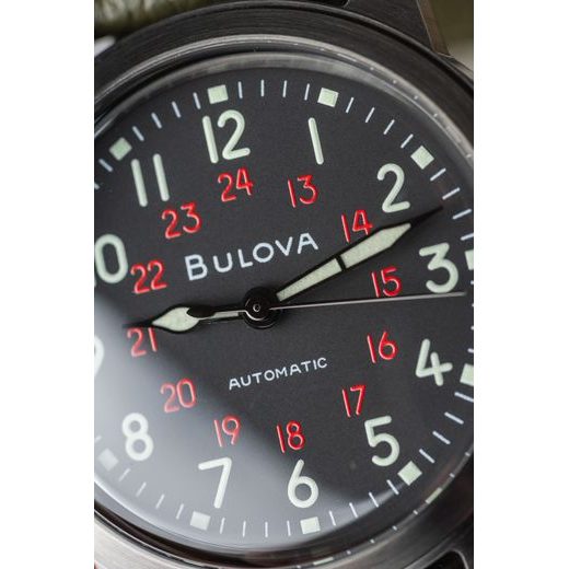 BULOVA HACK WATCH 98A255 - ARCHIVE SERIES - BRANDS