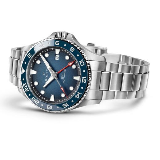 HAMILTON KHAKI NAVY SCUBA AUTOMATIC GMT 43MM H82535140 - SCUBA - BRANDS